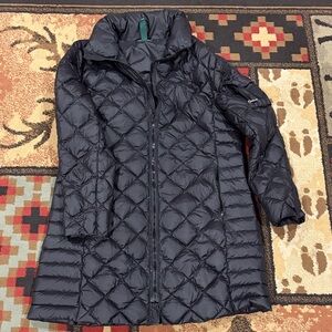 Women’s Green label Ralph Lauren quilted down feather puffer coat